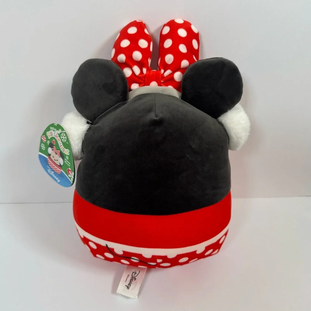 Disney Squishmallow Minnie Mouse Winter Christmas Holiday Earmuffs 12